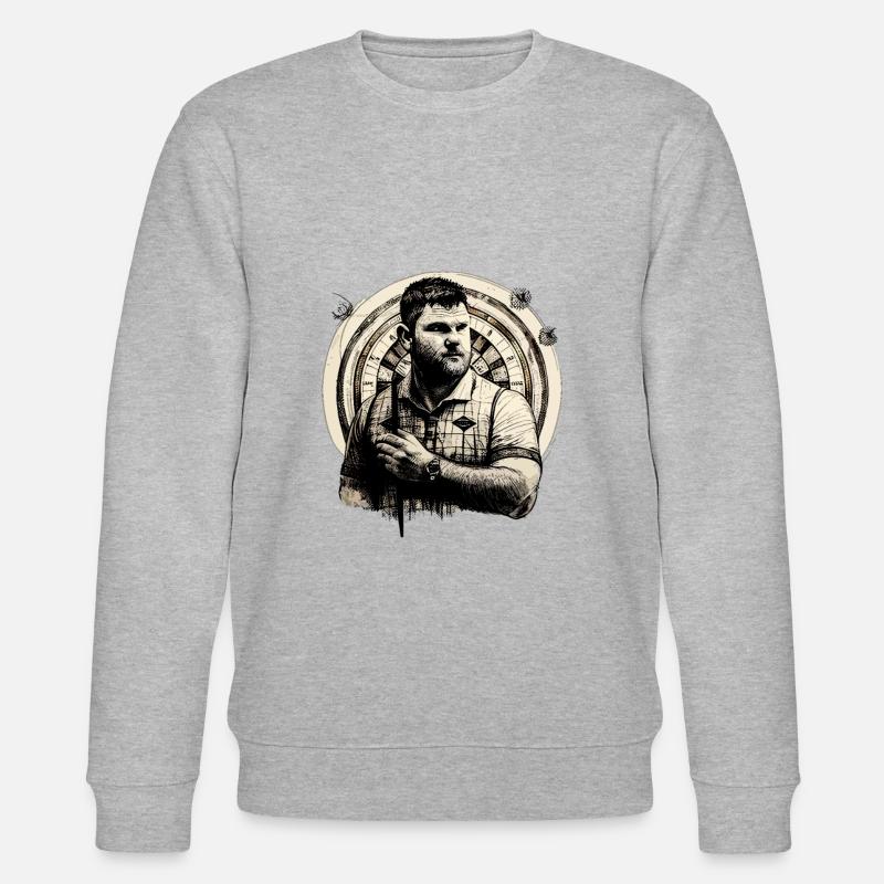 Fléchettes - Sweat bio CHANGER Stanley/Stella Unisexe - gris chiné