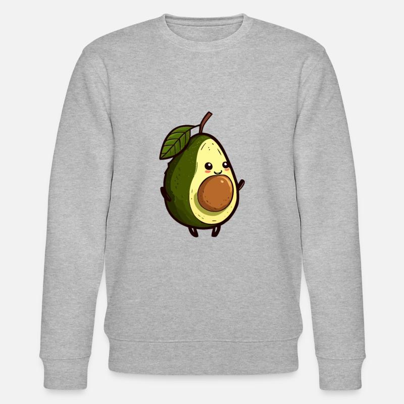 Avocado - Stanley/Stella Unisex Bio-Sweatshirt CHANGER  - Grau meliert