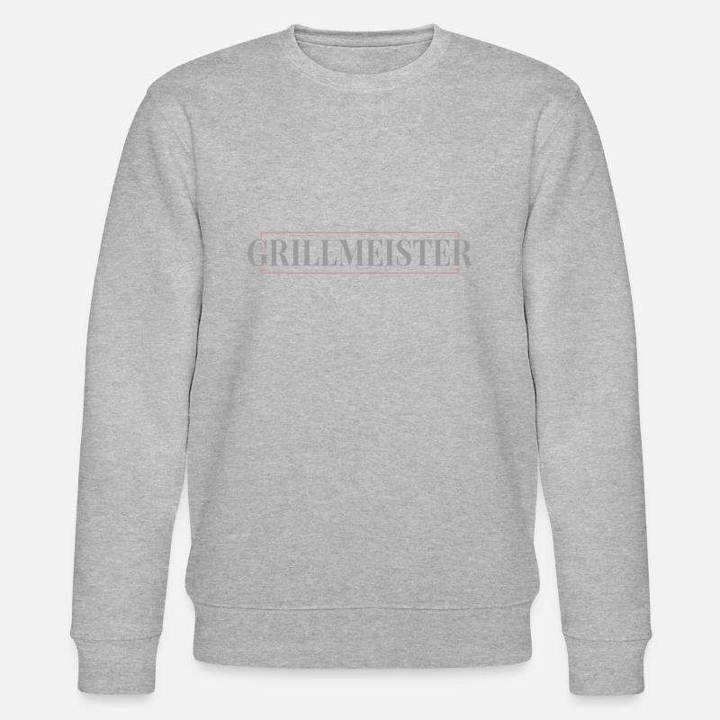 Grillmeister - Stanley/Stella Unisex Bio-Sweatshirt CHANGER - Grau meliert