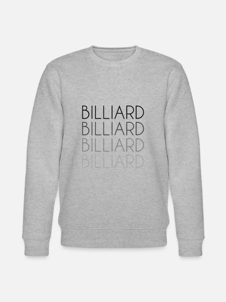 Billiard lettering - Stanley/Stella CHANGER Unisex Organic Sweatshirt - heather grey