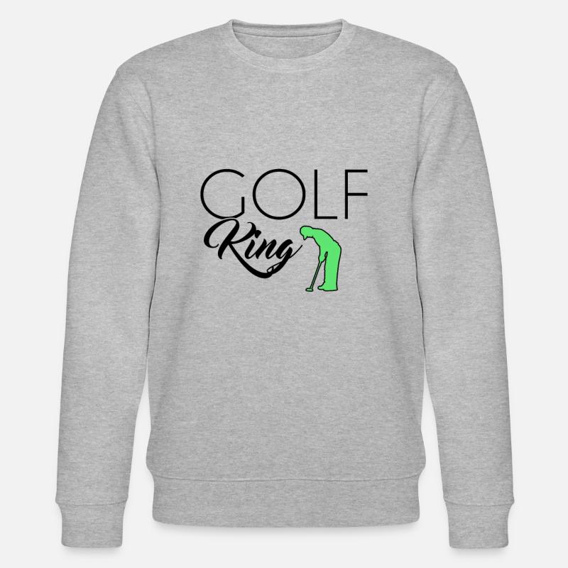 Roi du golf - Sweat bio CHANGER Stanley/Stella Unisexe - gris chiné