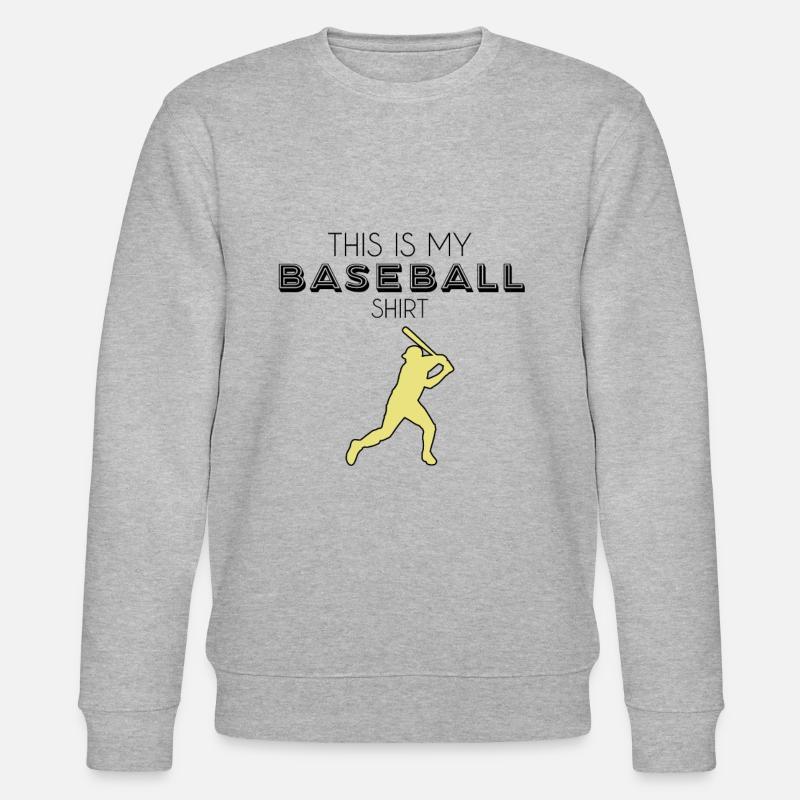 Baseball Shirt - Stanley/Stella Unisex Bio-Sweatshirt CHANGER  - Grau meliert