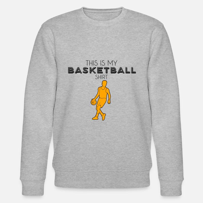Chemise de basket-ball - Sweat bio CHANGER Stanley/Stella Unisexe - gris chiné