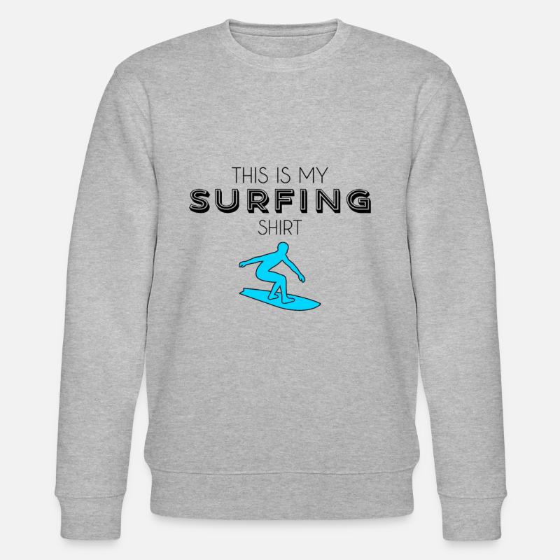 Chemise de surf - Sweat bio CHANGER Stanley/Stella Unisexe - gris chiné