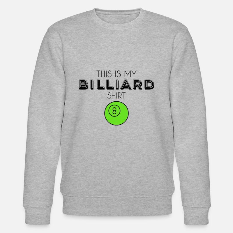 Billiard shirt - Stanley/Stella Unisex Bio-Sweatshirt CHANGER  - Grau meliert