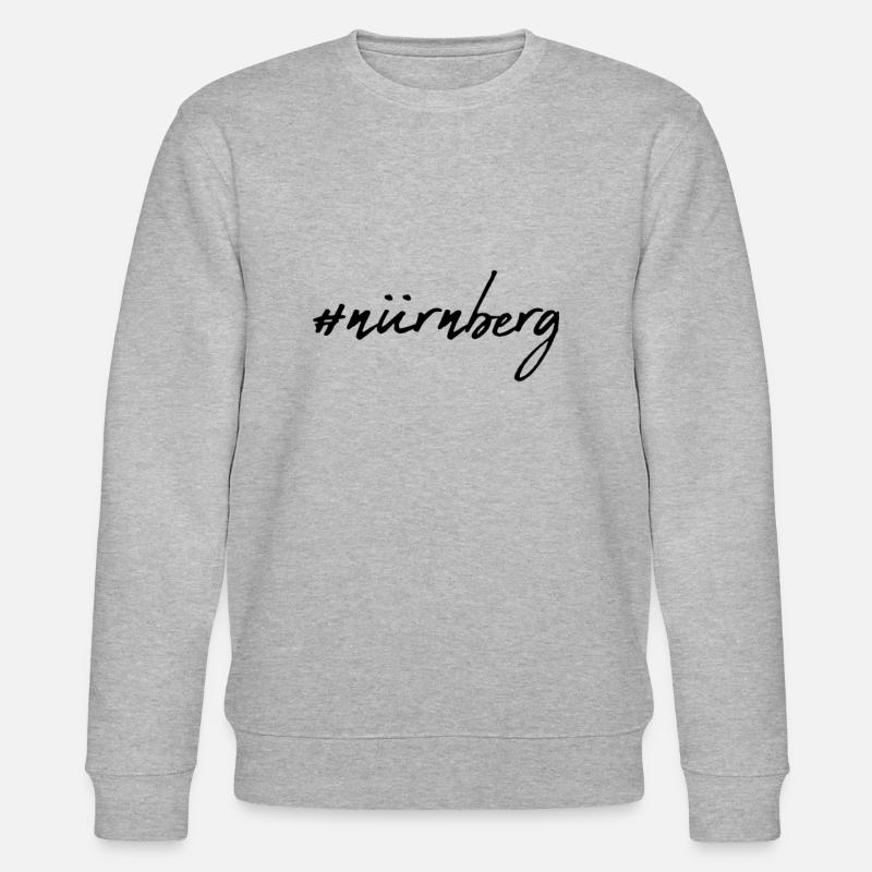 Nürnberg - Stanley/Stella Unisex Bio-Sweatshirt CHANGER  - Grau meliert
