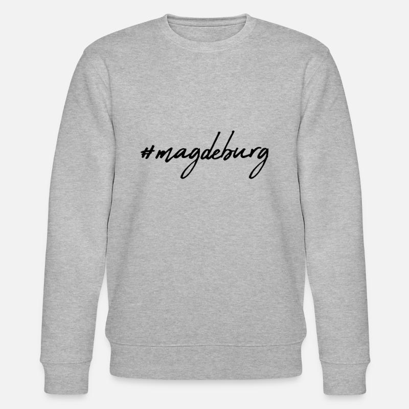 Magdeburg - Stanley/Stella Unisex Bio-Sweatshirt CHANGER  - Grau meliert
