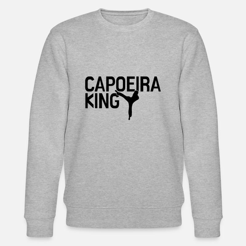 Capoeira - Stanley/Stella Unisex Bio-Sweatshirt CHANGER  - Grau meliert
