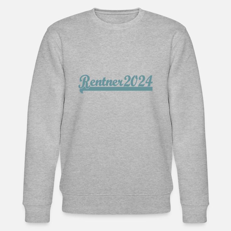 Rentner 2024 - Stanley/Stella Unisex Bio-Sweatshirt CHANGER - Grau meliert