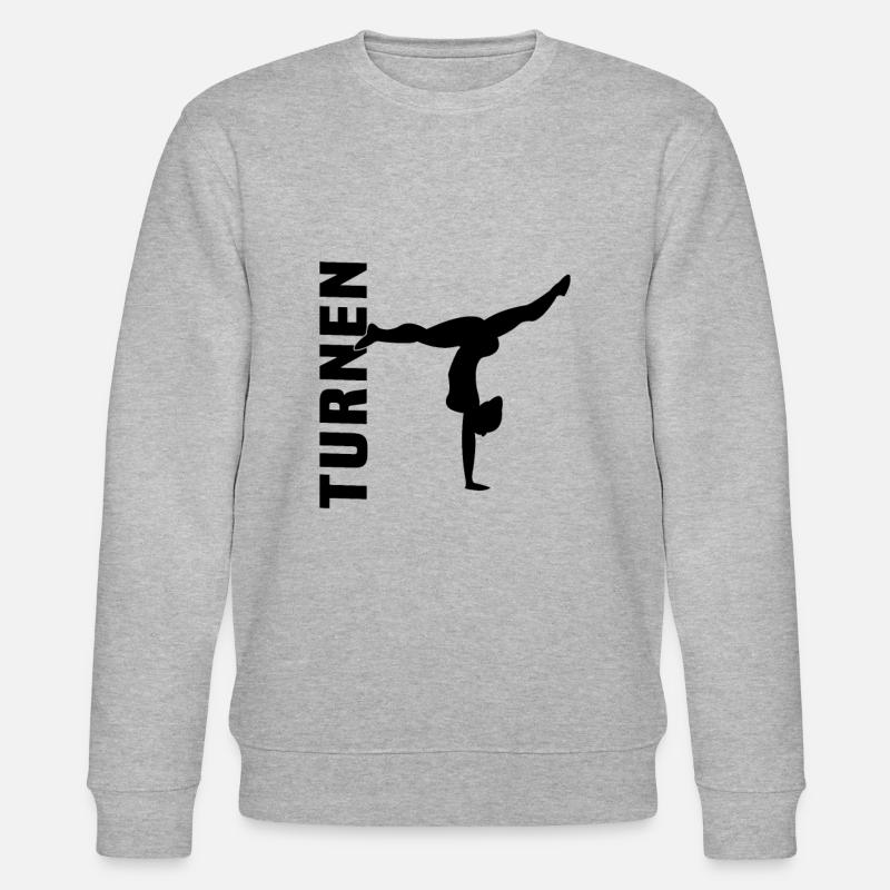 Turnen - Stanley/Stella Unisex Bio-Sweatshirt CHANGER  - Grau meliert