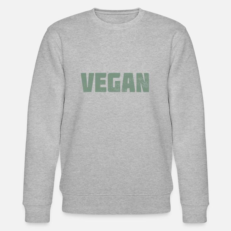 Vegan - Stanley/Stella Unisex Bio-Sweatshirt CHANGER  - Grau meliert