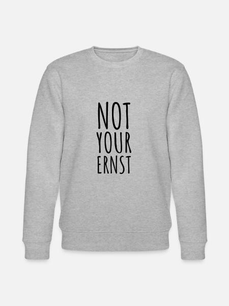 Not Your Seriousness - Stanley/Stella CHANGER Unisex Organic Sweatshirt - heather grey
