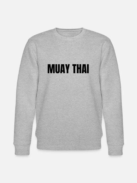 Muay Thai - Stanley/Stella CHANGER Unisex Organic Sweatshirt - heather grey