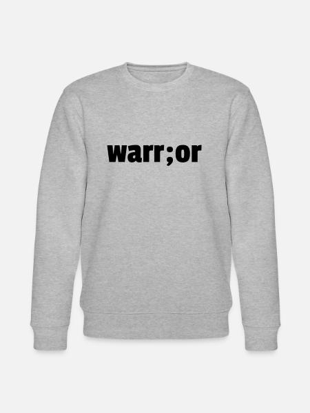 Warrior - Stanley/Stella CHANGER Unisex Organic Sweatshirt - heather grey
