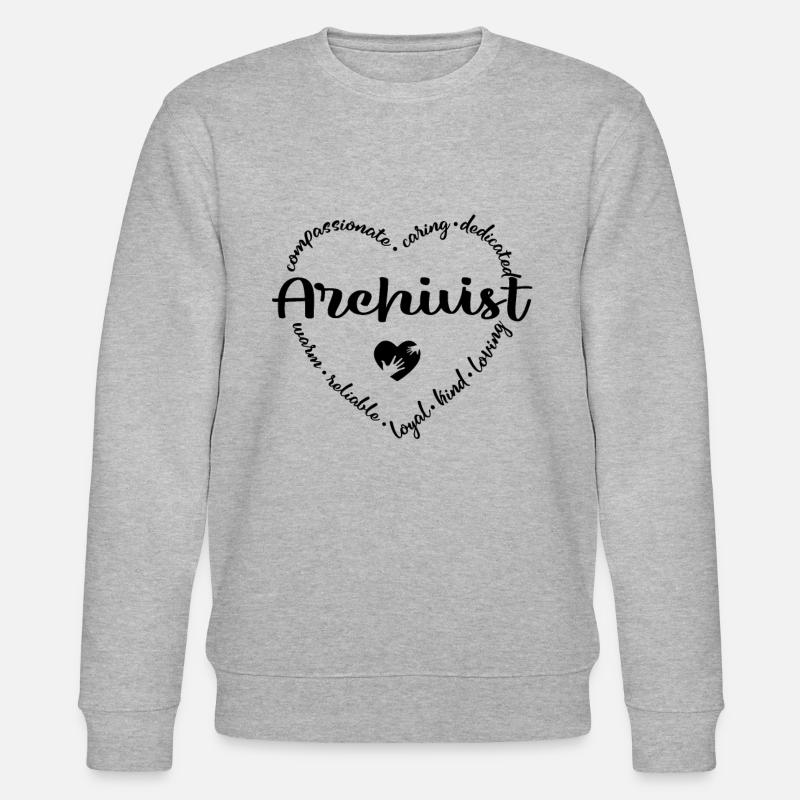 Archivist - Stanley/Stella CHANGER Unisex Organic Sweatshirt - heather grey
