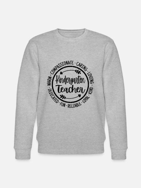 Kindergarten Teacher - Stanley/Stella CHANGER Unisex Organic Sweatshirt - heather grey