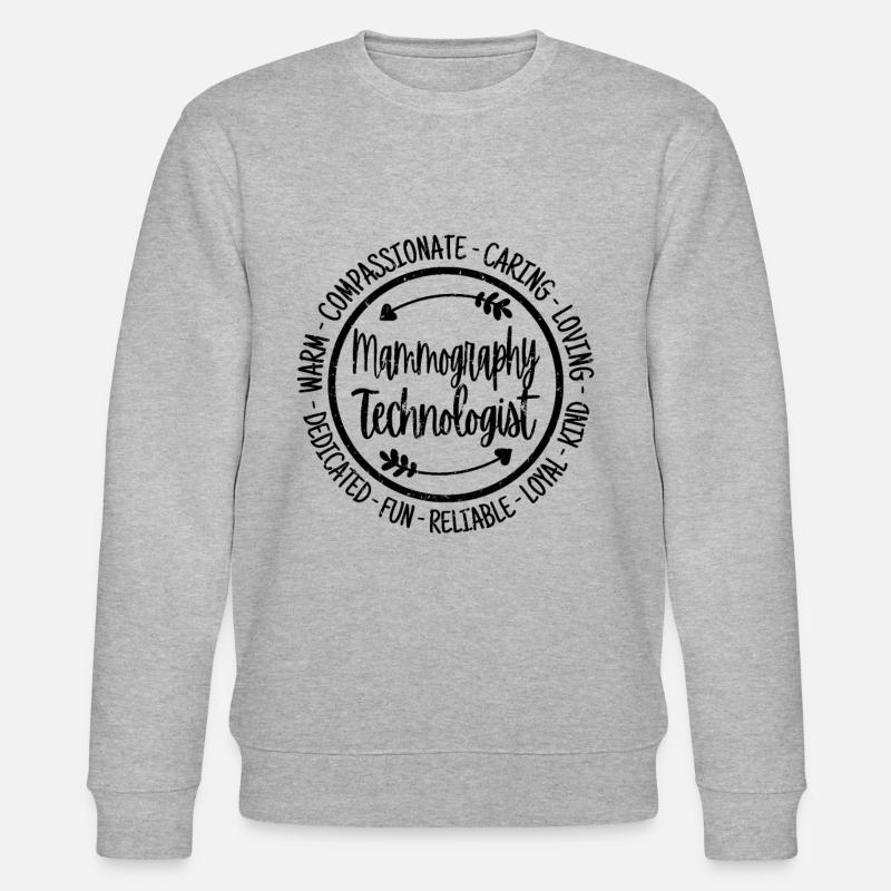 Technologue en mammographie - Sweat bio CHANGER Stanley/Stella Unisexe - gris chiné
