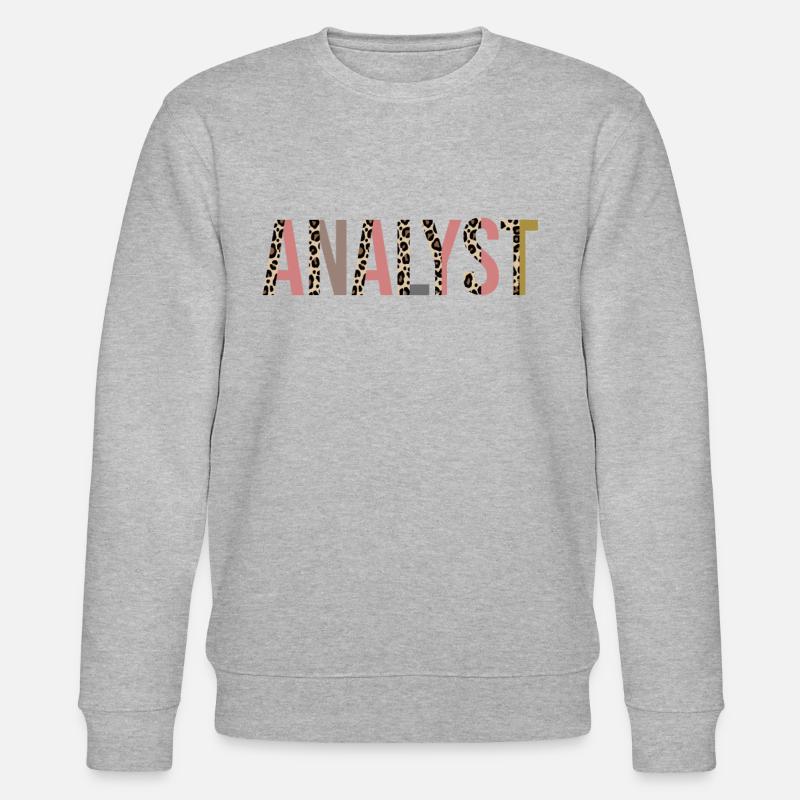 Analyste - Sweat bio CHANGER Stanley/Stella Unisexe - gris chiné