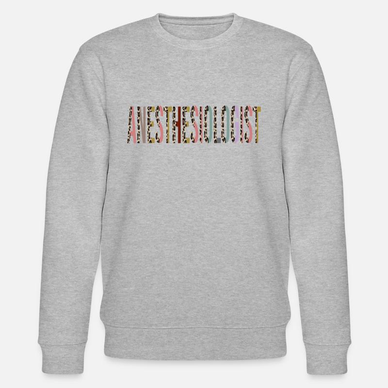 Anästhesist - Stanley/Stella Unisex Bio-Sweatshirt CHANGER  - Grau meliert