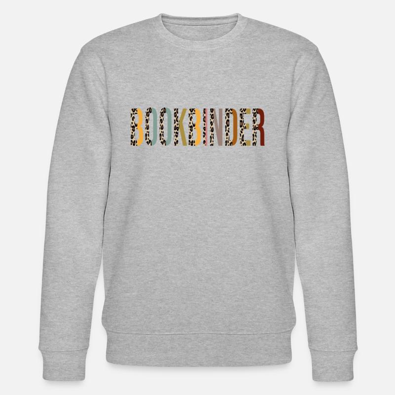 Buchbinder - Stanley/Stella Unisex Bio-Sweatshirt CHANGER  - Grau meliert
