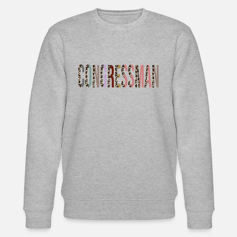 Kongressmitglied - Stanley/Stella Unisex Bio-Sweatshirt CHANGER  - Grau meliert