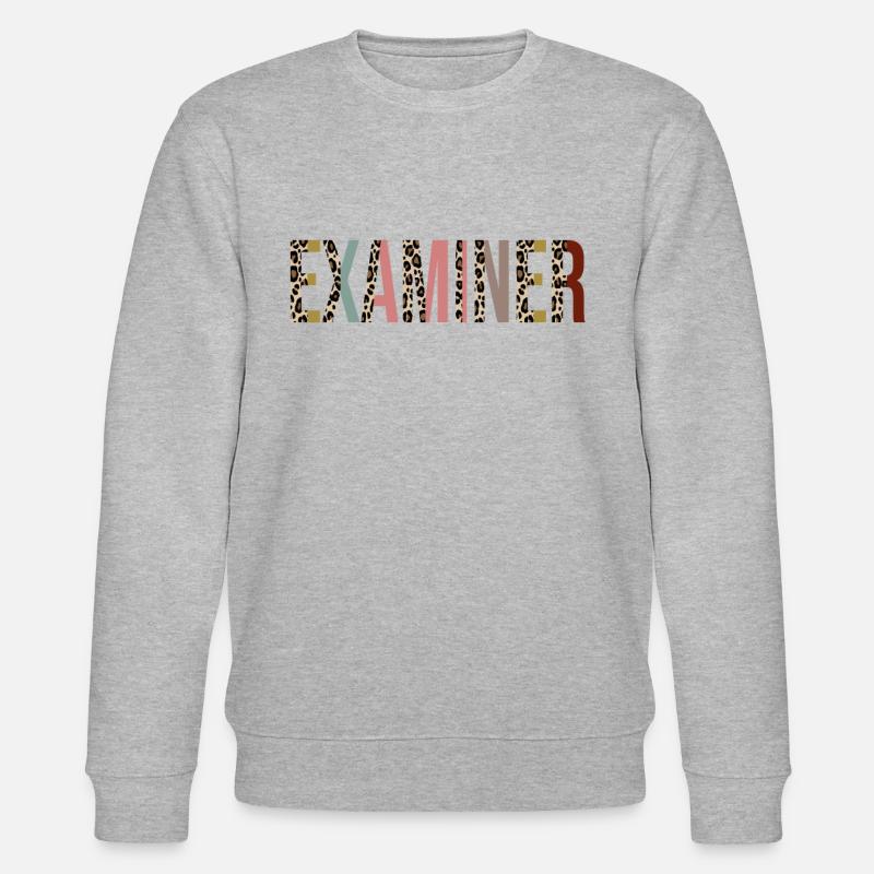 Examinateur - Sweat bio CHANGER Stanley/Stella Unisexe - gris chiné