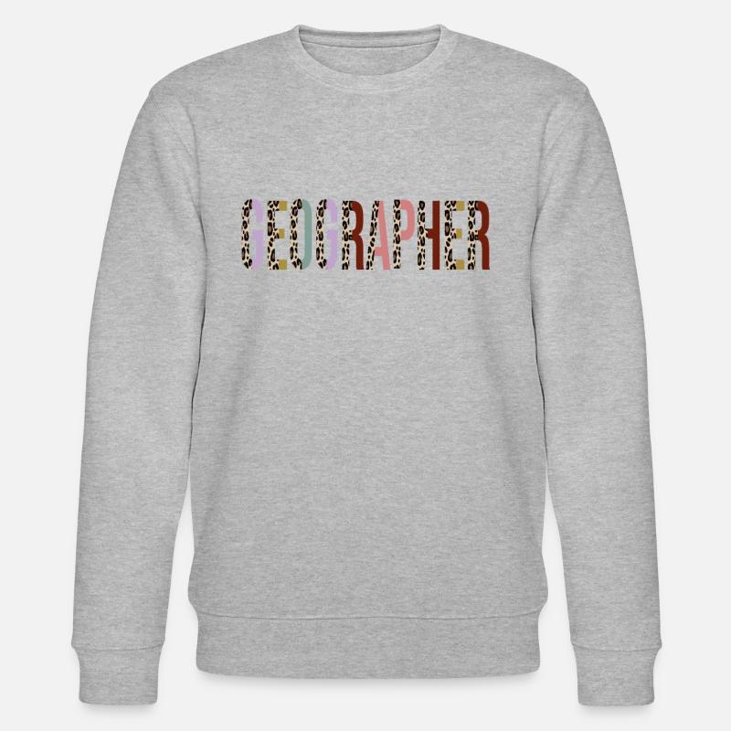 Geograph - Stanley/Stella Unisex Bio-Sweatshirt CHANGER  - Grau meliert