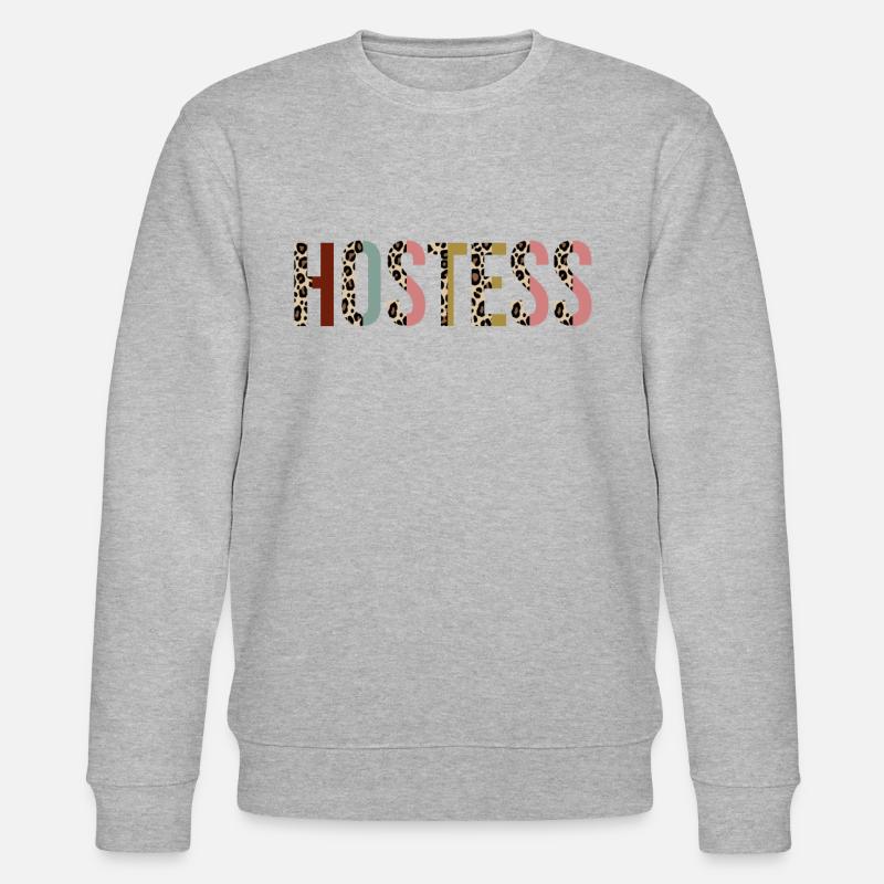 Hostess - Stanley/Stella Unisex Bio-Sweatshirt CHANGER  - Grau meliert