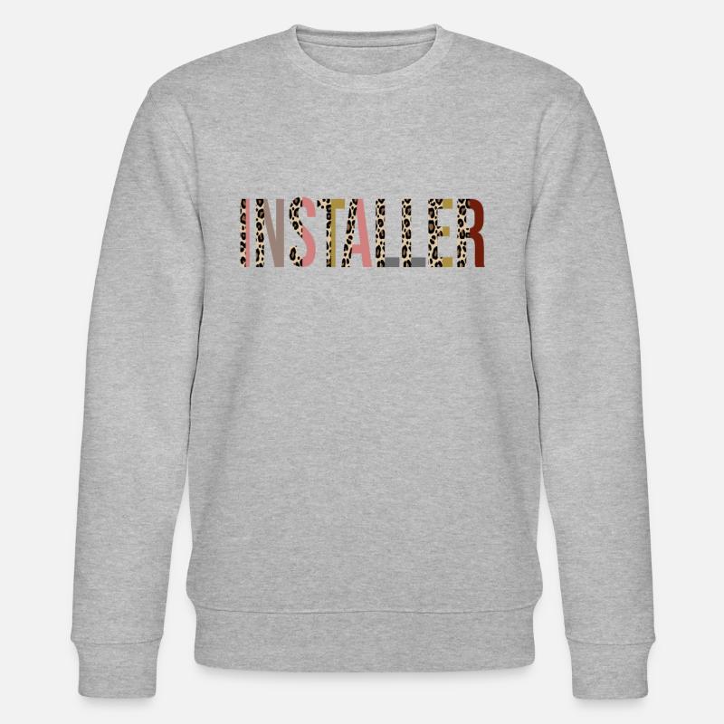 Installationsprogramm - Stanley/Stella Unisex Bio-Sweatshirt CHANGER  - Grau meliert