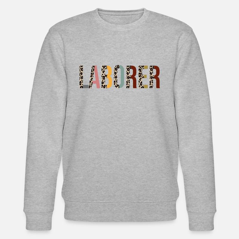 Ouvrier - Sweat bio CHANGER Stanley/Stella Unisexe - gris chiné