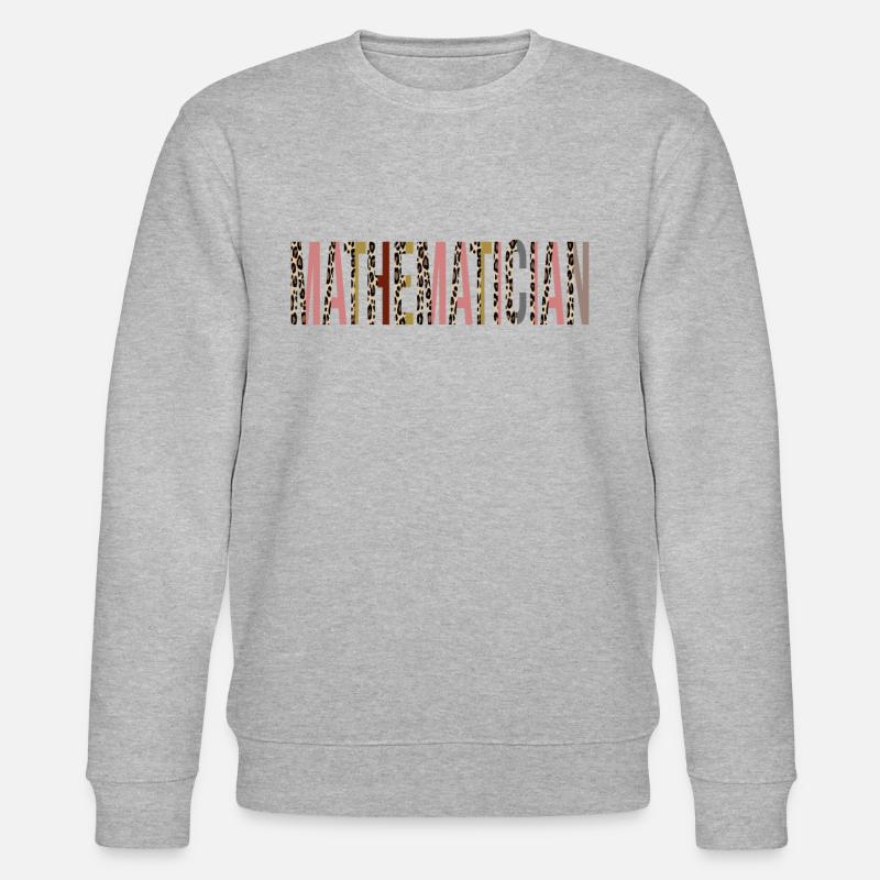 Mathématicien - Sweat bio CHANGER Stanley/Stella Unisexe - gris chiné