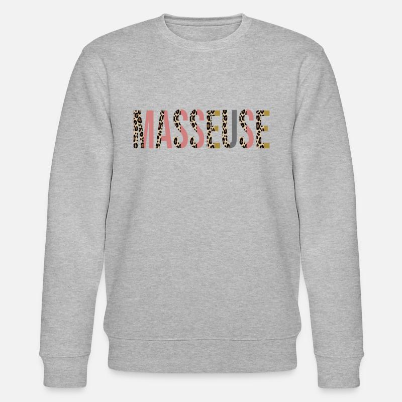Masseuse - Stanley/Stella Unisex Bio-Sweatshirt CHANGER - Grau meliert