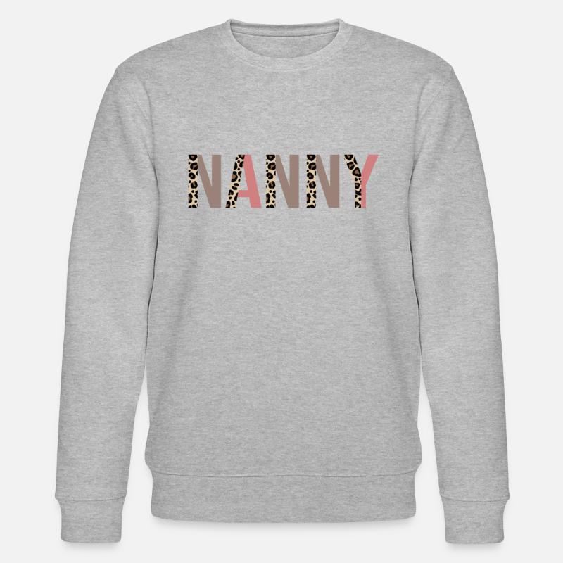 Kindermädchen - Stanley/Stella Unisex Bio-Sweatshirt CHANGER  - Grau meliert