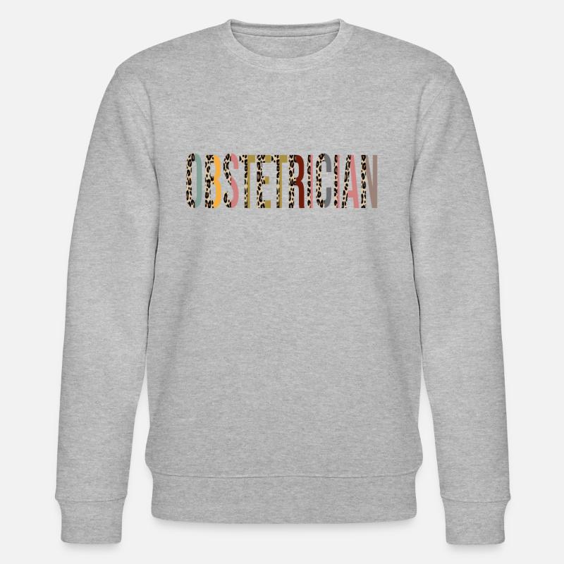 Accoucheur - Sweat bio CHANGER Stanley/Stella Unisexe - gris chiné