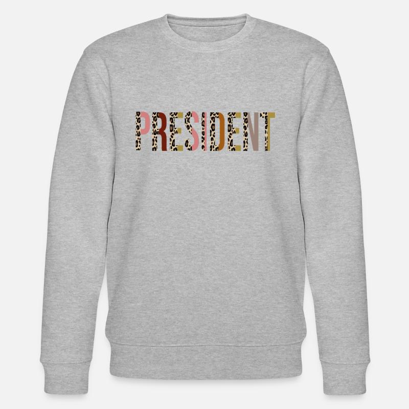 Präsident - Stanley/Stella Unisex Bio-Sweatshirt CHANGER  - Grau meliert