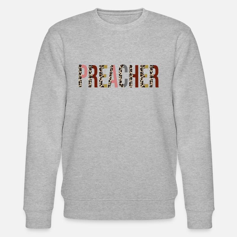 Prédicateur - Sweat bio CHANGER Stanley/Stella Unisexe - gris chiné