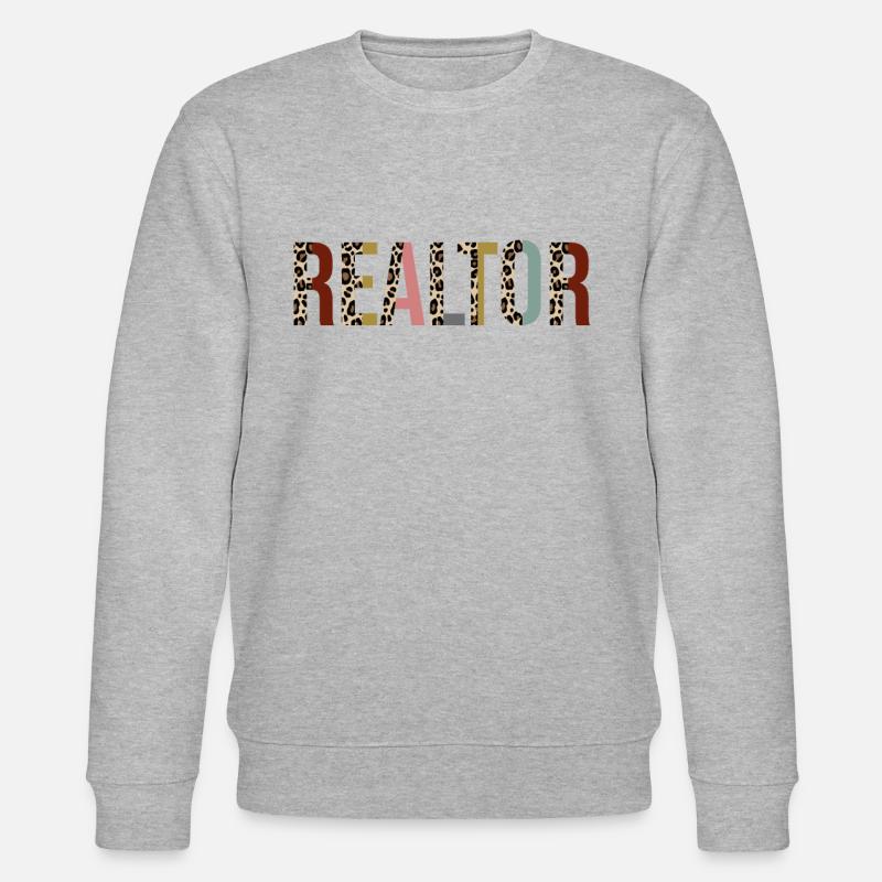 Realtor - Stanley/Stella CHANGER Unisex Organic Sweatshirt - heather grey