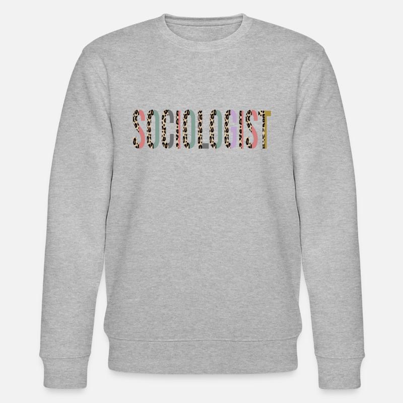 Sociologue - Sweat bio CHANGER Stanley/Stella Unisexe - gris chiné