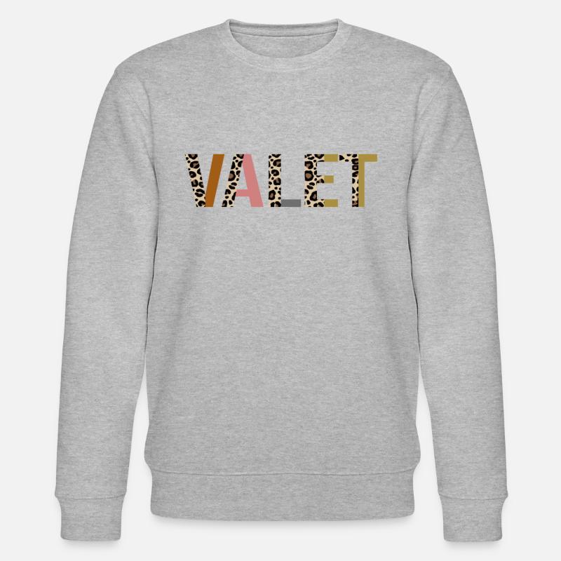 Valet - Stanley/Stella CHANGER Unisex Organic Sweatshirt - heather grey