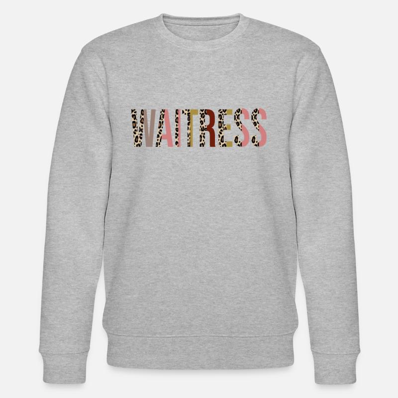 Kellnerin - Stanley/Stella Unisex Bio-Sweatshirt CHANGER  - Grau meliert