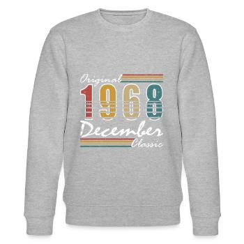 55e anniversaire cadeau 55e anniversaire 55e anniversaire 55e anniversaire 55e anniversaire - Sweat bio CHANGER Stanley/Stella Unisexe - gris chiné - Devant - Nik (191cm) & Marisol (170cm)