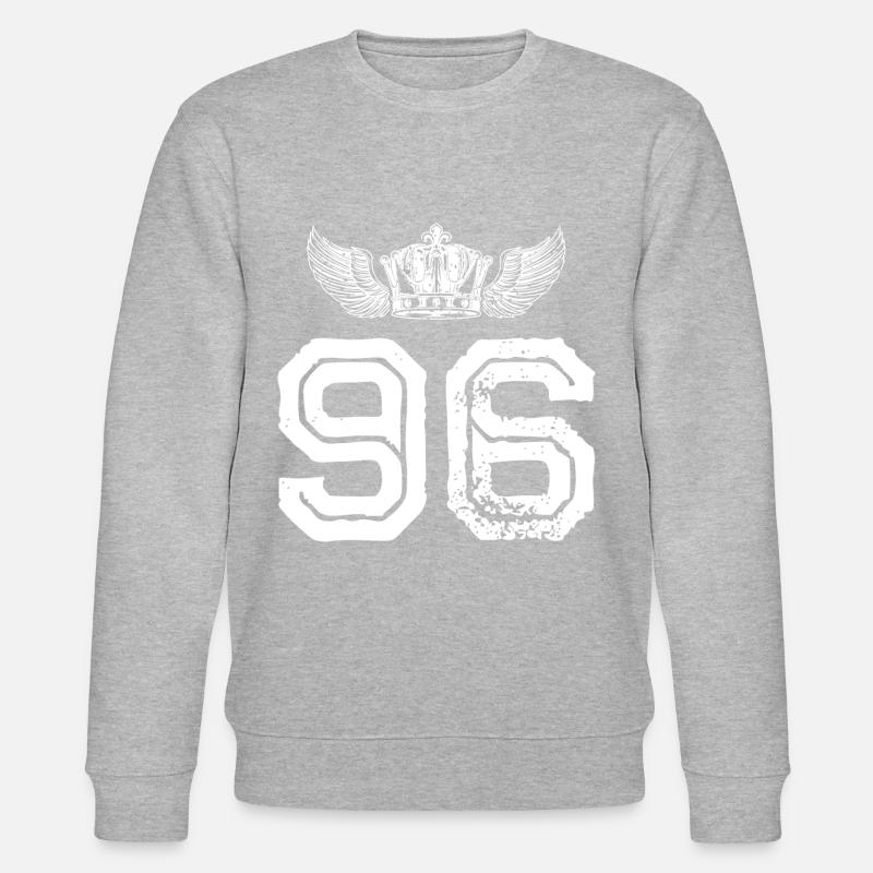 96 Couronne numérique - Sweat bio CHANGER Stanley/Stella Unisexe - gris chiné