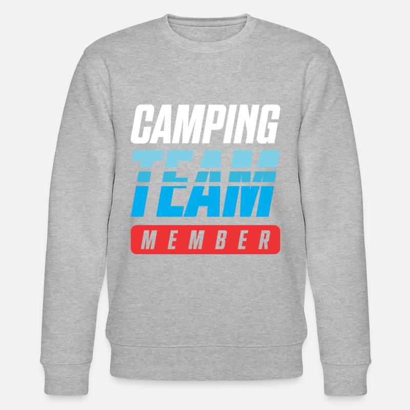 Équipe de camping - Sweat bio CHANGER Stanley/Stella Unisexe - gris chiné