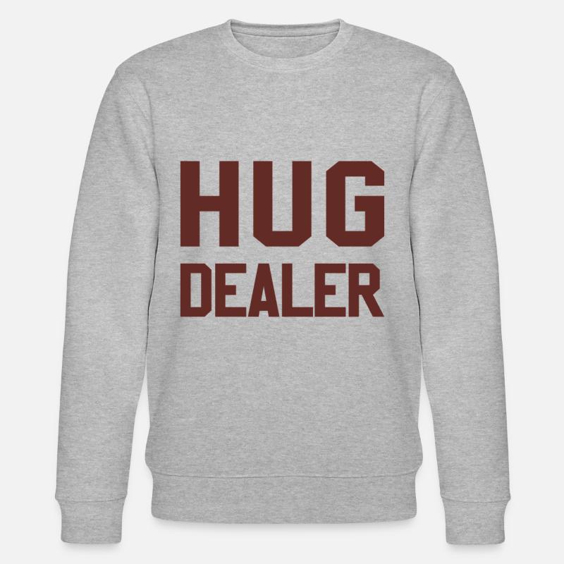 Umarmung - Stanley/Stella Unisex Bio-Sweatshirt CHANGER  - Grau meliert