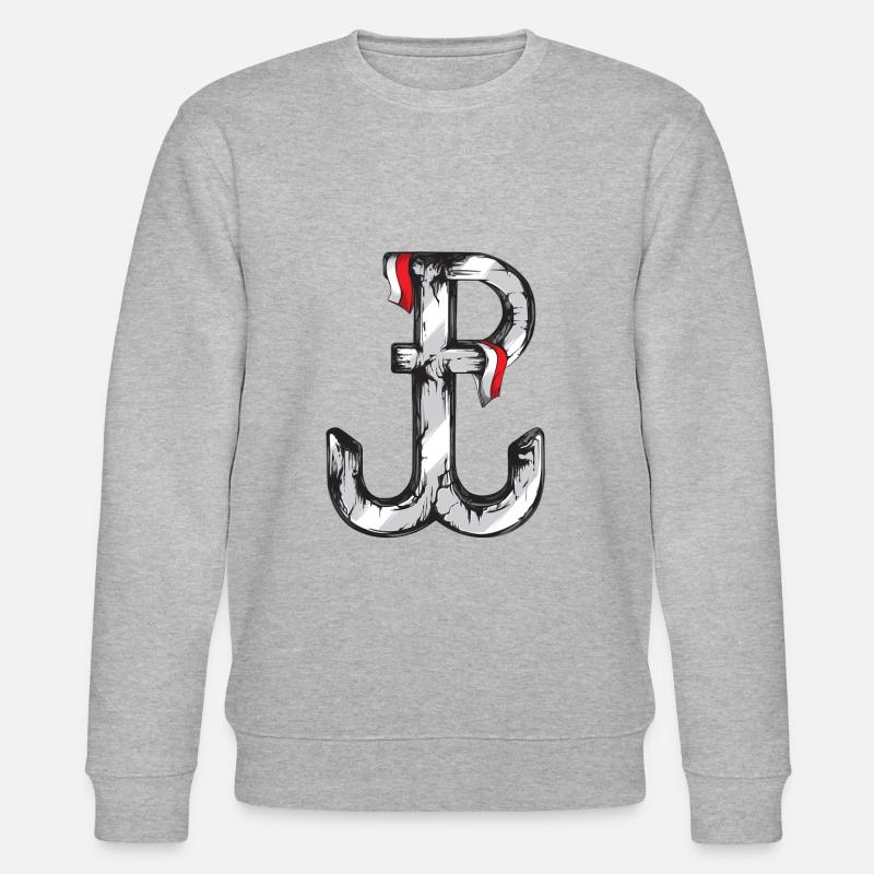 Combat Pologne - Sweat bio CHANGER Stanley/Stella Unisexe - gris chiné