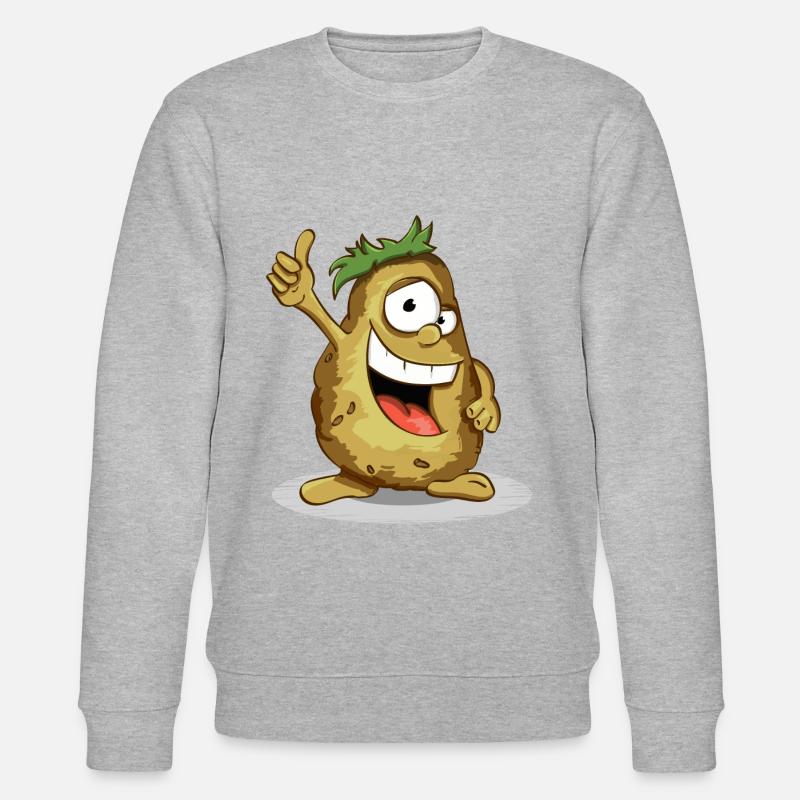 potato - Stanley/Stella Unisex Bio-Sweatshirt CHANGER  - Grau meliert