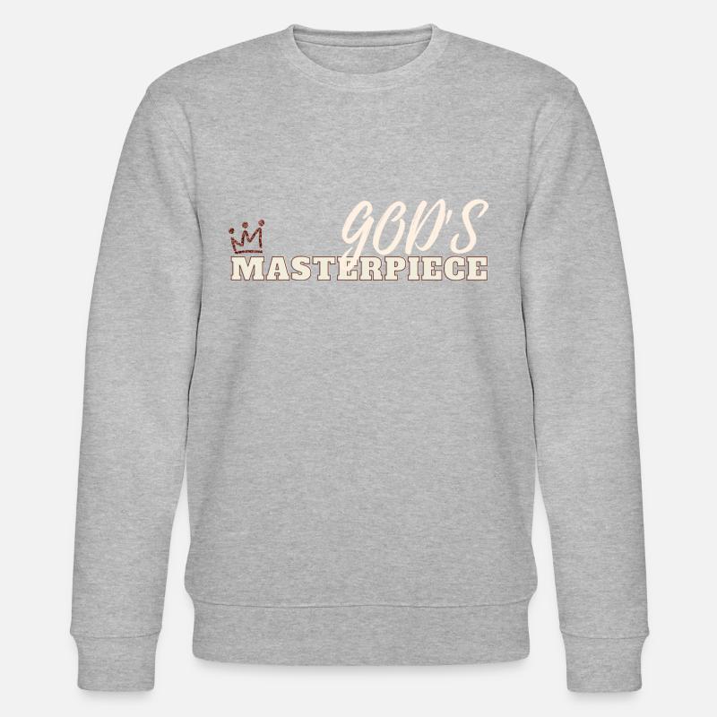 God's Masterpiece - Stanley/Stella Unisex Bio-Sweatshirt CHANGER  - undefined