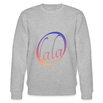 O lala - Stanley/Stella Unisex Bio-Sweatshirt CHANGER  - Grau meliert - Vorne - Nik (191cm) & Marisol (170cm)