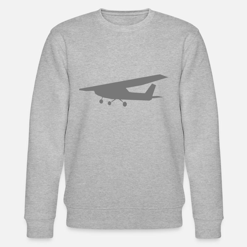 Cessna 152 - Sweat bio CHANGER Stanley/Stella Unisexe - gris chiné