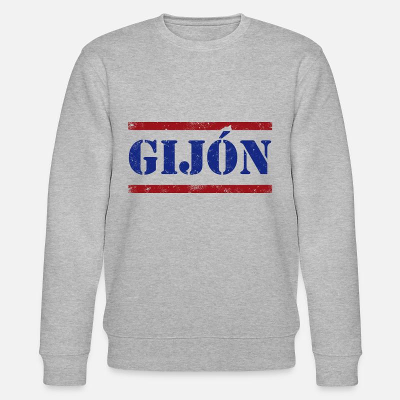 Gijón - Sweat bio CHANGER Stanley/Stella Unisexe - gris chiné